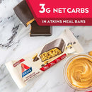 Atkins Protein-Rich Meal Bar, Chocolate Peanut Butter, Keto Friendly (16 ct.)