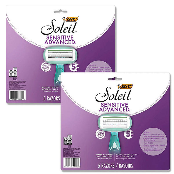 BIC Soleil Sensitive Advanced Women's Disposable Razor (10 ct.)