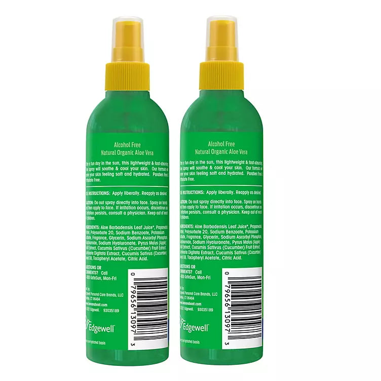 Banana Boat After Sun Aloe Vera Gel Spray (6 fl. oz., 2 pk.)