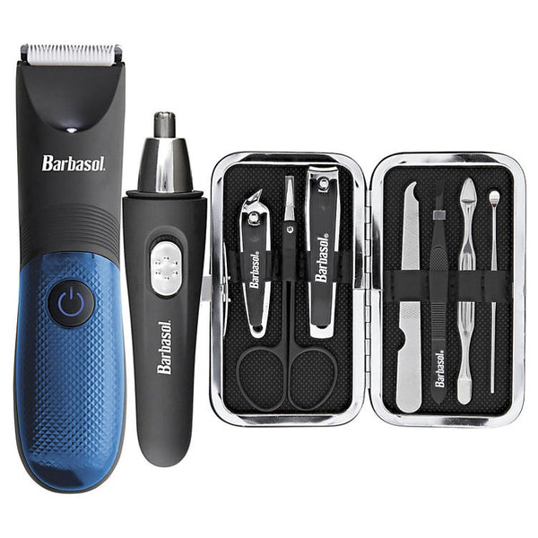 Barbasol 12-Piece All-In-One Body Grooming Kit