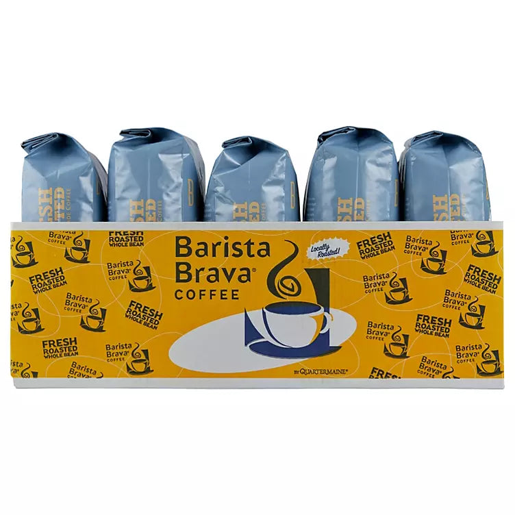 Barista Brava by Quartermaine Whole Bean Coffee, Breakfast Blend (32 oz.)