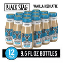 Black Stag Iced Latte, Vanilla Flavored, Ready to Drink (9.5 fl. oz., 12 pk.)