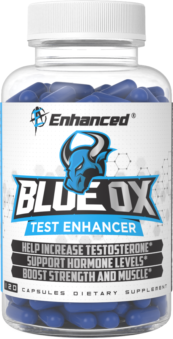 BLUE OX <h4> Blue Ox Testosterone Booster - 120 كبسولة </h4>