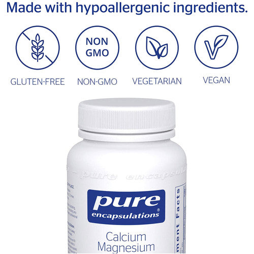 Pure Encapsulations Calcium Magnesium (citrate) 180 caps