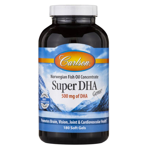 Super DHA Gems 500 mg 180 softgels