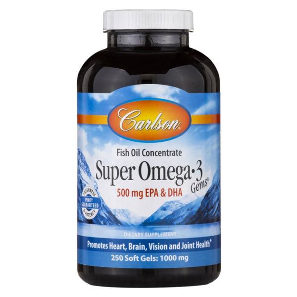 Super Omega-3 Gems 1000 mg 250 gels
