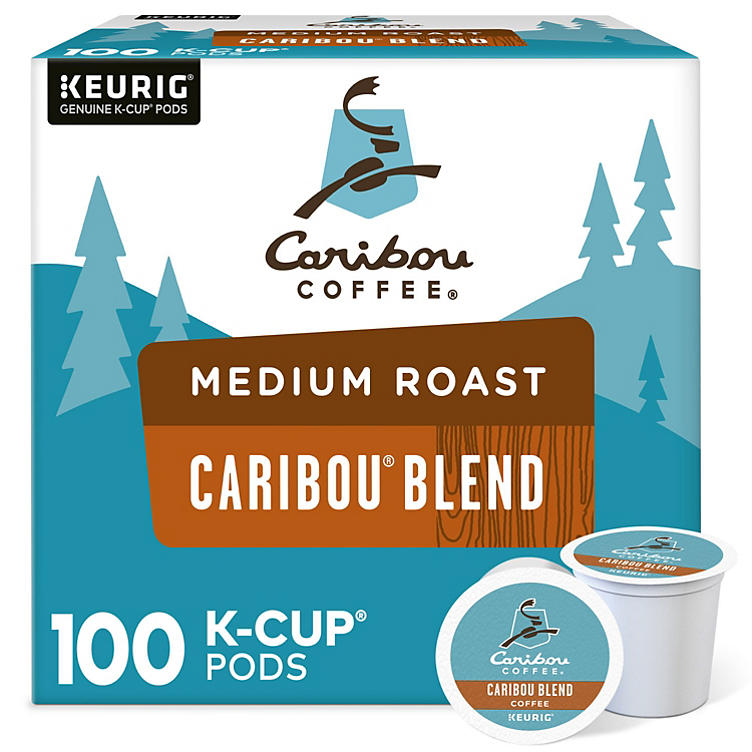 Caribou Coffee Caribou Blend K-Cup Pods (100 ct.)