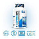 Evlution L Carnitine500 Capsules 120 Servings