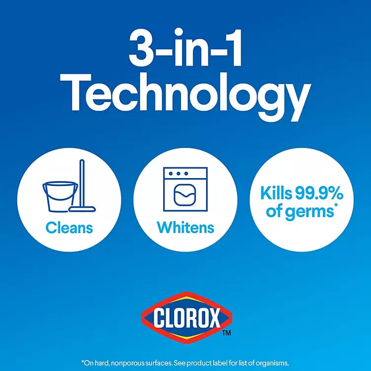 Clorox Performance Bleach (121 fl. oz./bottle, 3 pk.)