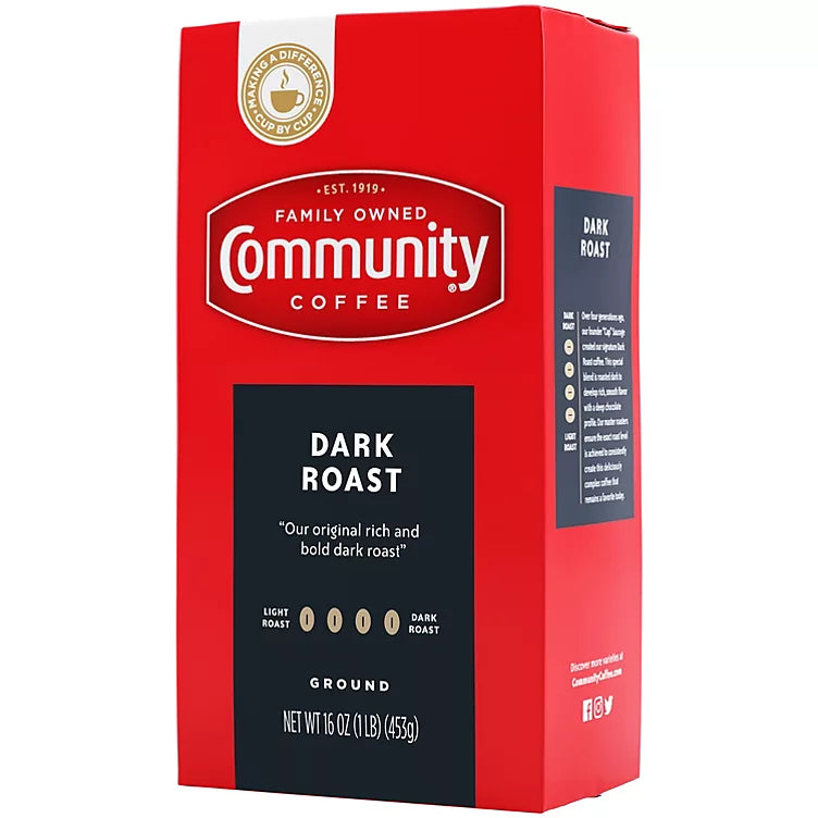 Community Coffee Dark Roast Ground Coffee (3pk.)