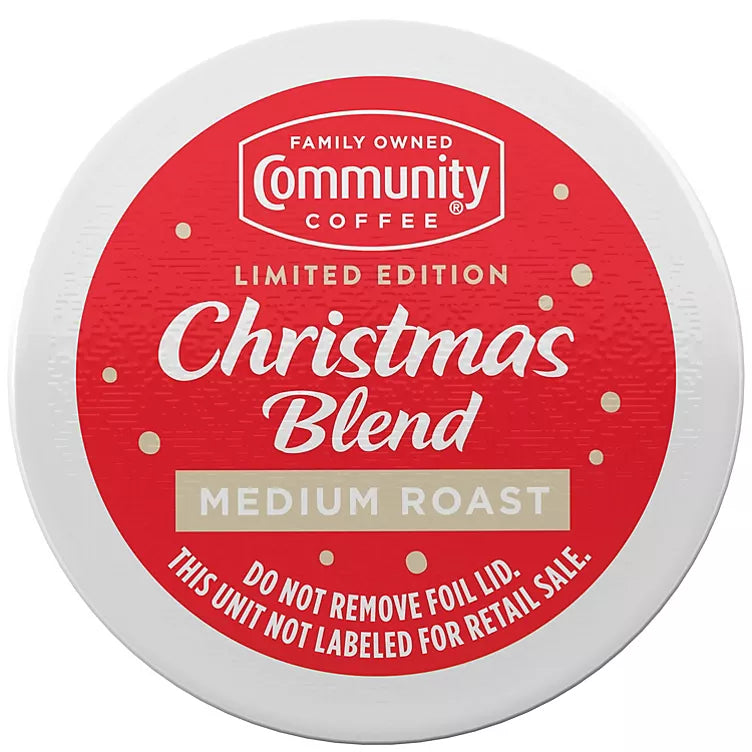 Community Coffee Single-Serve Cups, Christmas Blend (80 ct.)