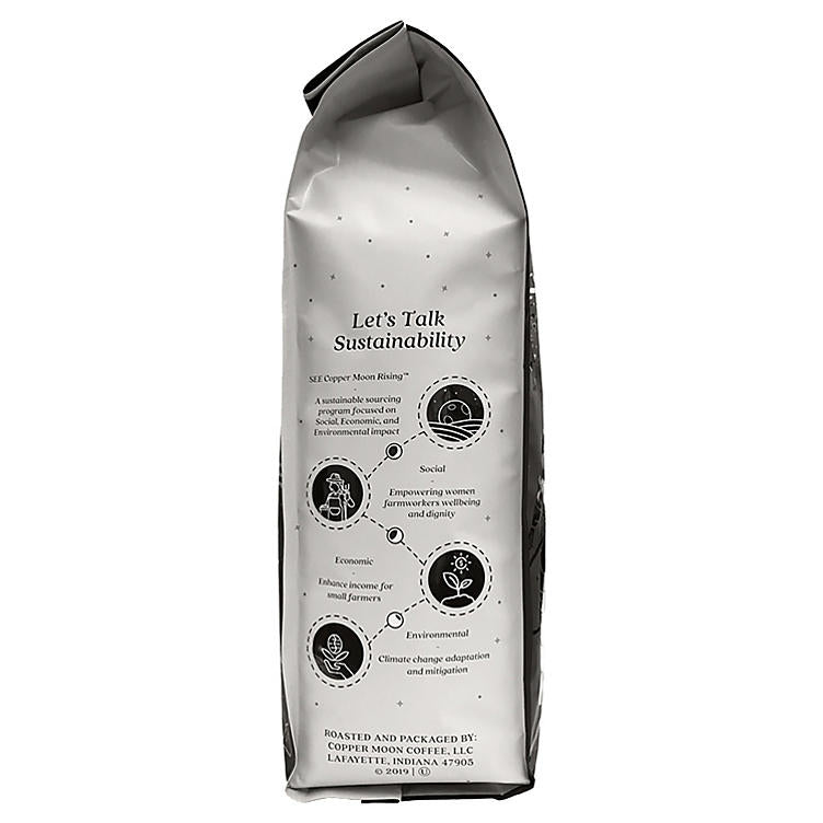 Copper Moon Coffee Whole Bean Blend, Sumatra (32 oz.)