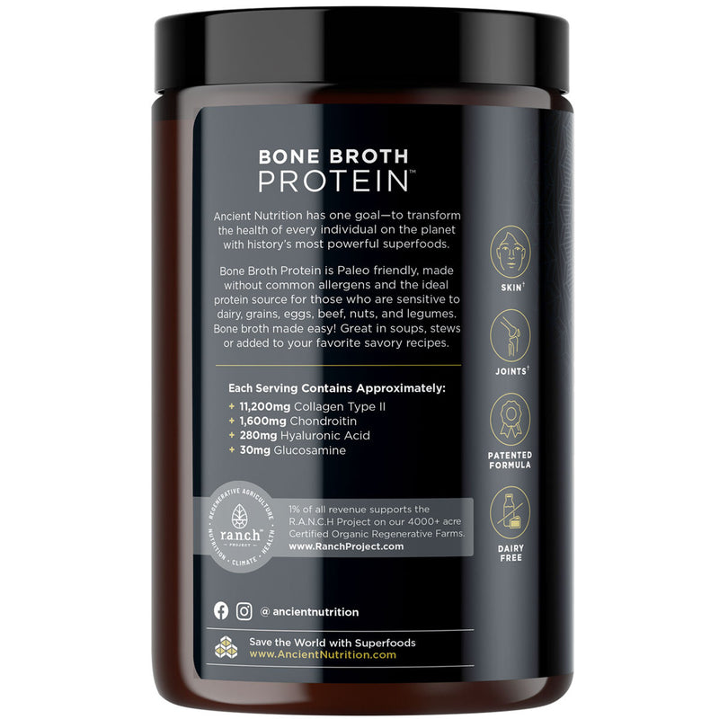 Bone Broth Protein Pure 15.7 oz (446g)