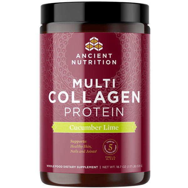 Multi Collagen Protein Cucumber Lime 18.7 oz (531 g)
