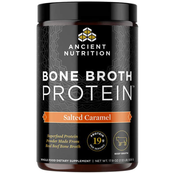 Bone Broth Protein Salted Caramel 17.9 oz (506g)