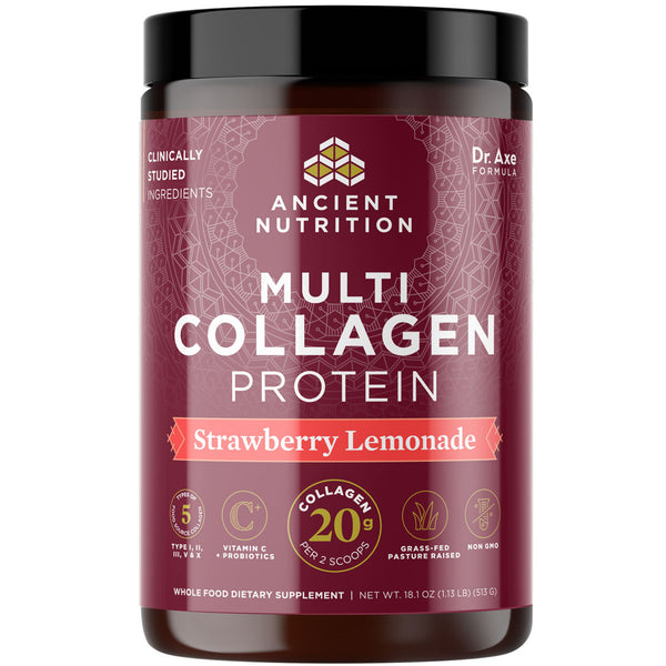 Multi Collagen Protein Strawberry Lemonade 18.1 oz (513 g)