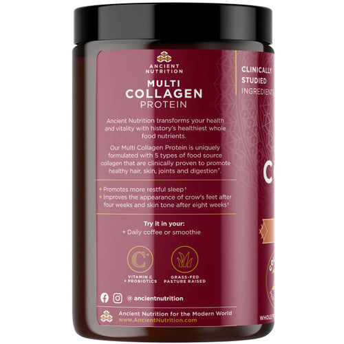 Multi Collagen Protein Beauty + Sleep Support Vanilla Chai Flavor 8.47 oz (240 g)