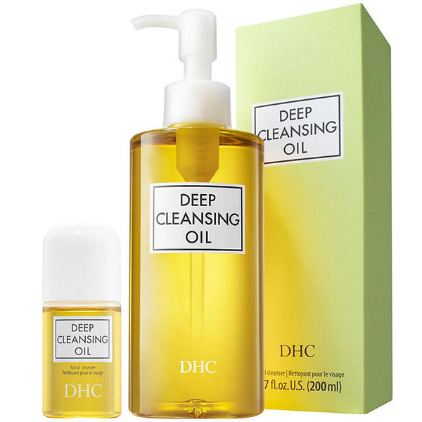 DHC Deep Cleansing Oil Facial Cleanser (6.7 fl. oz. and 1 fl. oz.)