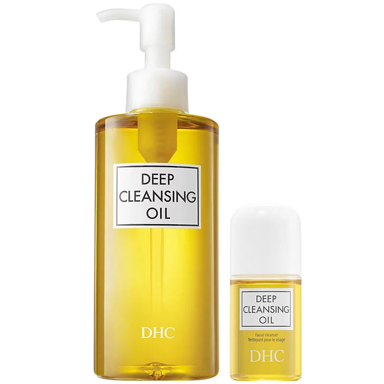 DHC Deep Cleansing Oil Facial Cleanser (6.7 fl. oz. and 1 fl. oz.)
