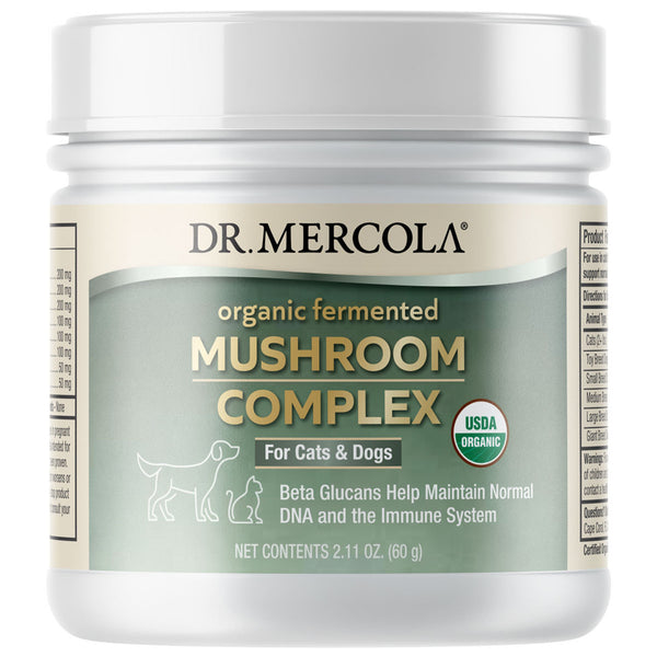 Mushroom Complex Organic 애완동물용 2.11 oz(60 g)