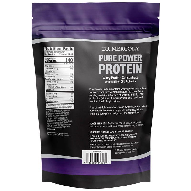 Pure Power Protein Vanilla 31 oz (880 g)