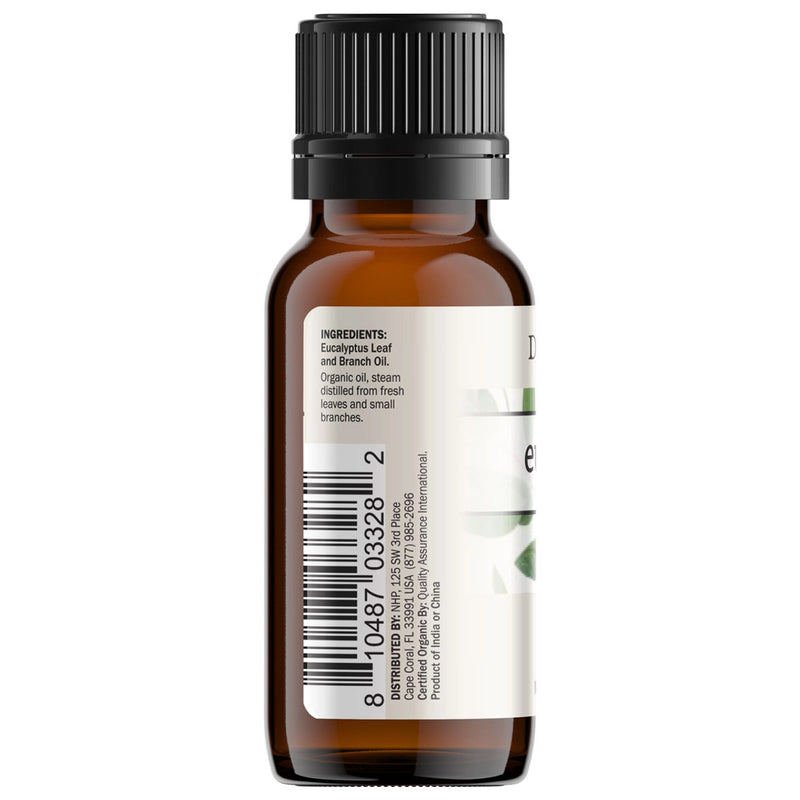 Organic Eucalyptus Essential Oil 1 fl oz (30 ml)