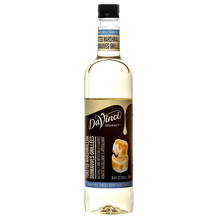 DaVinci Gourmet Sugar-Free Toasted Marshmallow Beverage Syrup (750 ml)