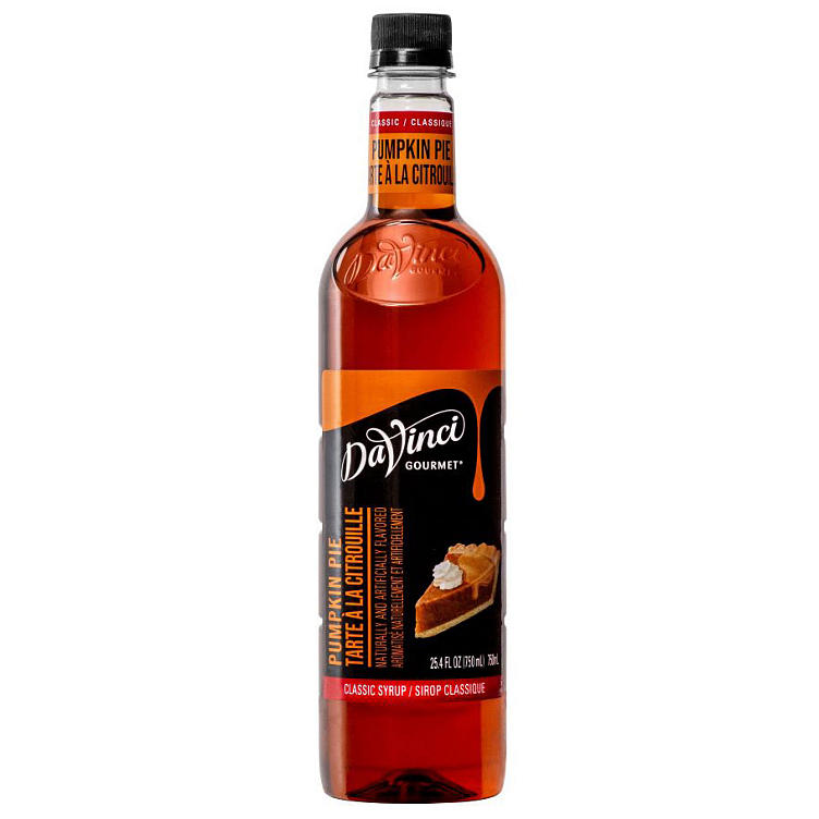 Davinci Gourmet Pumpkin Pie Beverage Syrup (750 ml)