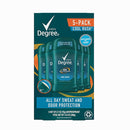 Degree Men Dry Protection Antiperspirant, Cool Rush (2.7 oz., 5 pk.)