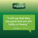 Depend Fit-Flex Incontinence & Postpartum Underwear for Women (Choose Your Size)