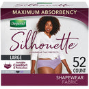 Depend Silhouette Incontinence Underwear, Large (52 ct.)
