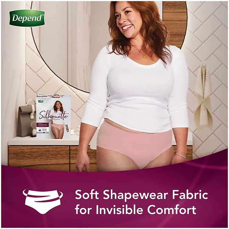 Depend Silhouette Incontinence Underwear, Large (52 ct.)