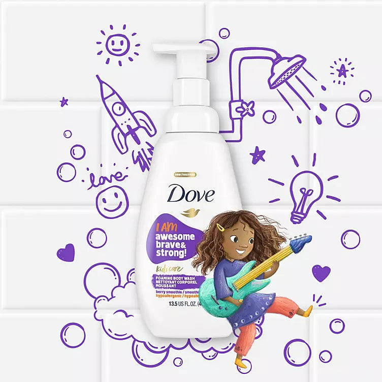 Dove Kids Care Foaming Body Wash, Variety Pack (13.5 fl. oz., 3 pk.)