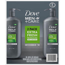 Dove Men+Care Body and Face Wash, Extra Fresh (30 fl. oz., 2 pk.)