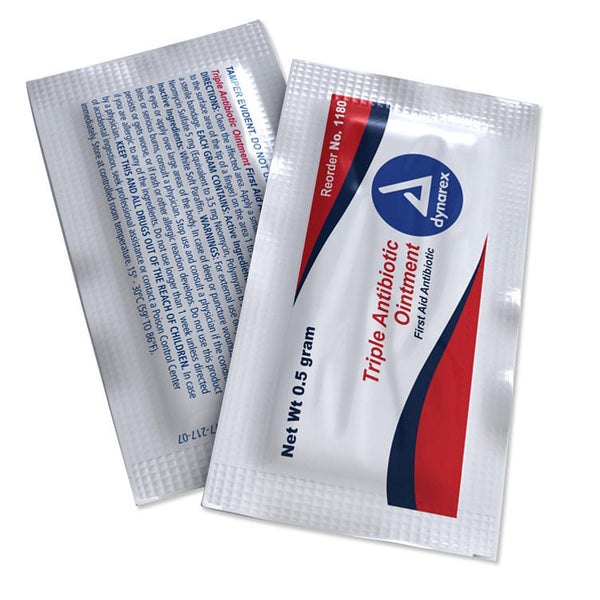 Dynarex Triple Antibiotic 0.5g Foil Packets (1,728 ct.)