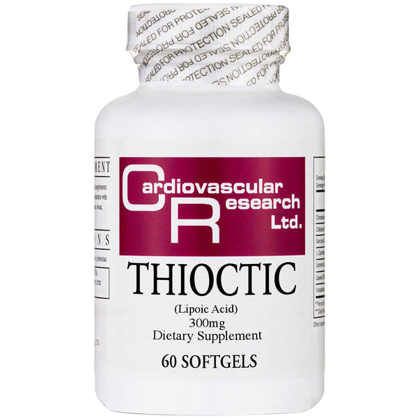 Thioctic (Alpha Lipoic Acid) 300mg 60 softgels
