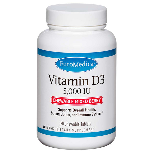 Vitamin D3 5,000IU Mixed Berry 90 Chews
