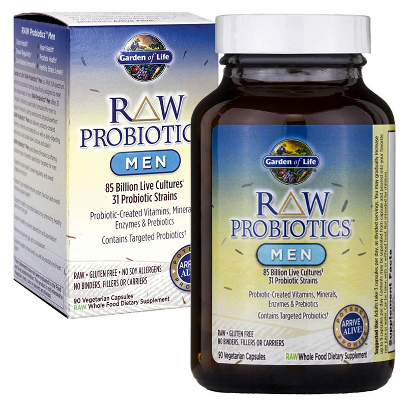 Raw Probiotics Men 90 Vcaps