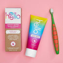 hello Kid's Unicorn Sparkle Fluoride Toothpaste SLS Free + Vegan Natural Bubble Gum Flavor - 4.2oz
