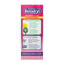 Children's Benadryl Allergy Plus Congestion Relief Liquid - グレープ - ジフェンヒドラミン - 4 液量オンス