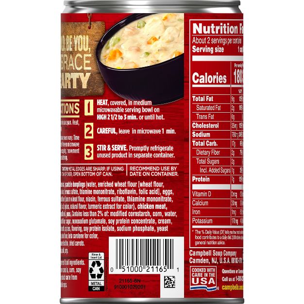 Campbell's Chunky Pub-Style Chicken Pot Pie Soup - 18.8oz
