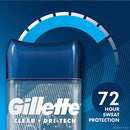 Gillette Cool Wave Clear Gel Men's Antiperspirant and Deodorant (3.8 oz., 5 pk.)