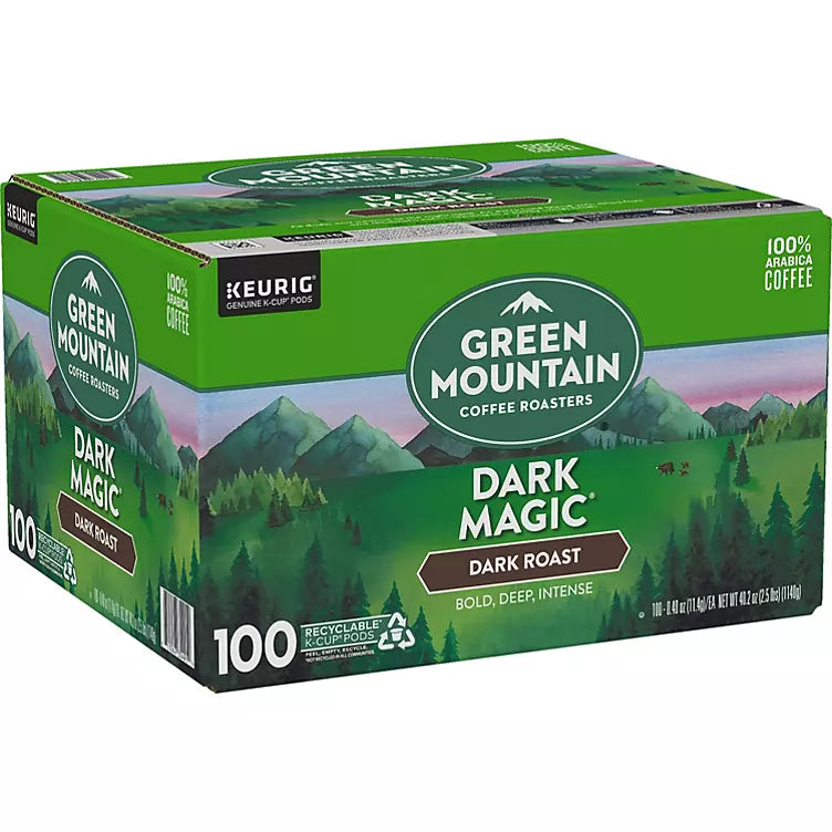 Green Mountain Coffee Dark Magic Keurig Single Serve, K-Cup Pods (100 ct.)