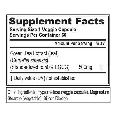 Green Tea Leaf Extract (Capsules)