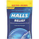 HALLS Relief Mentho-Lyptus Cough Drops, Value Pack (200 ct.)