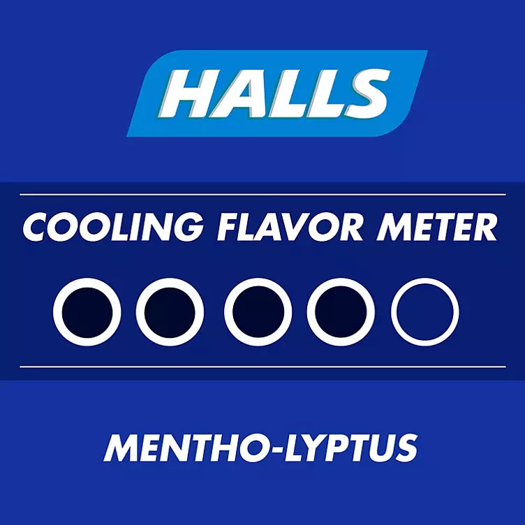 HALLS Relief Mentho-Lyptus Cough Drops, Value Pack (200 ct.)