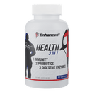HEALTH 3 IN 1<h4>Probiotics + Digestive Enzymes + Immunity Support</h4>