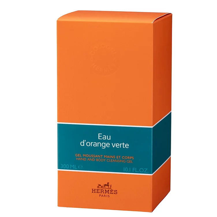 Hermes Eau D'Orange Verte Hand and Body Cleansing Gel (10.1 fl. oz.)