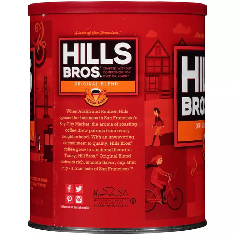 Hills Bros. Original Blend Ground Coffee (42.5 oz.)