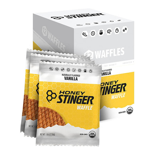 Honey Stinger Organic Waffle Box Pack, Vanilla (12 ct.)